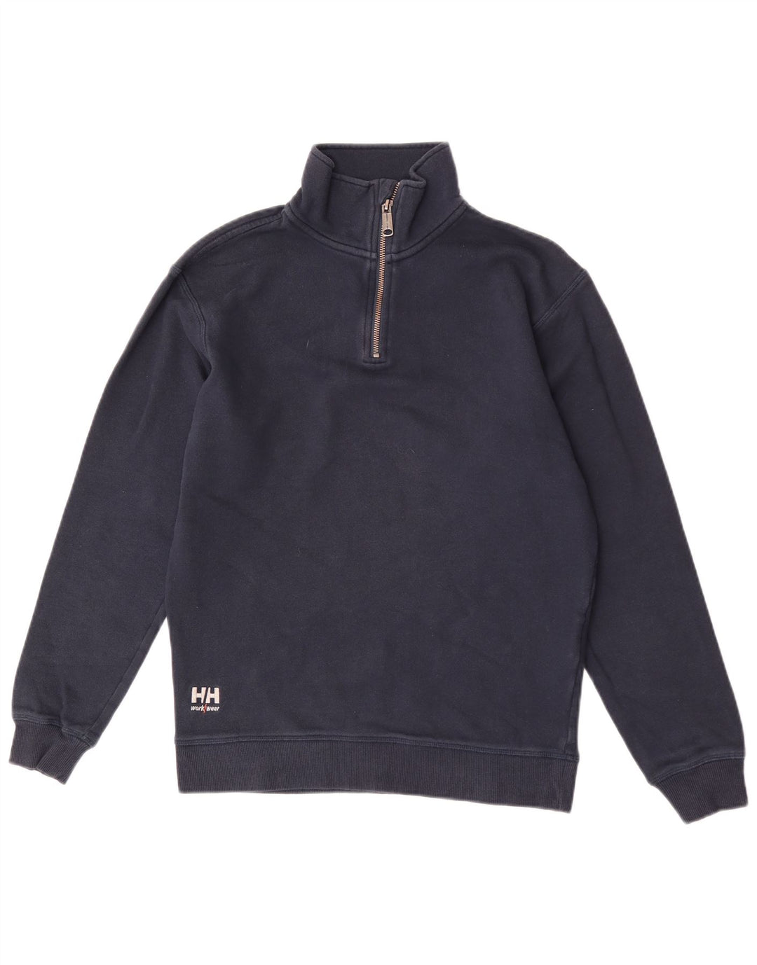 Helly Hansen Męski sweter z zamkiem błyskawicznym, średni granatowy, bawełniany