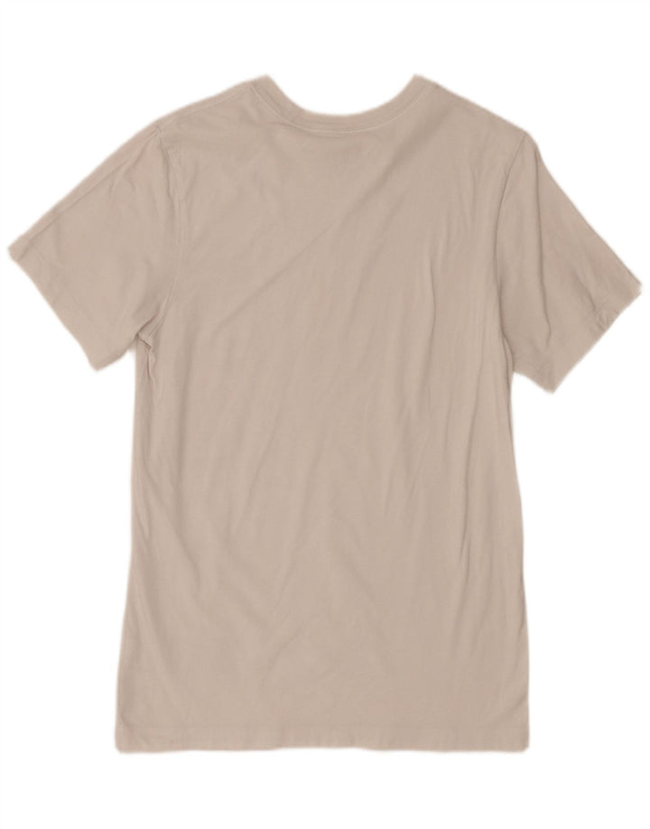 Męski T-shirt z grafiką Jordan, mały, biały, bawełniany