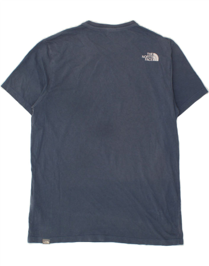 T-shirt męski THE NORTH FACE, bawełniany, średni, granatowy