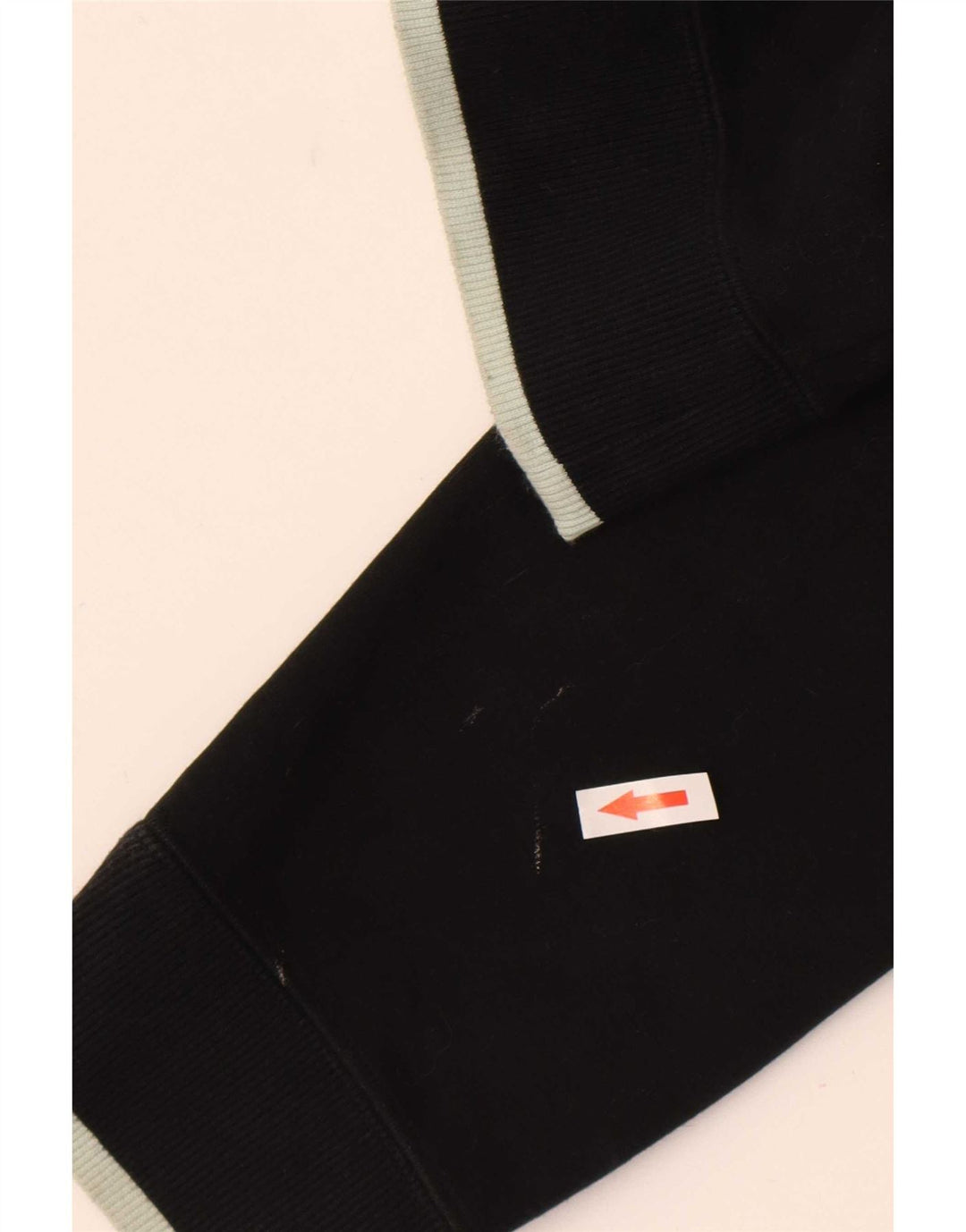 Damska bluza z kapturem Adidas Crop Oversized UK 10 Mały czarny poliester