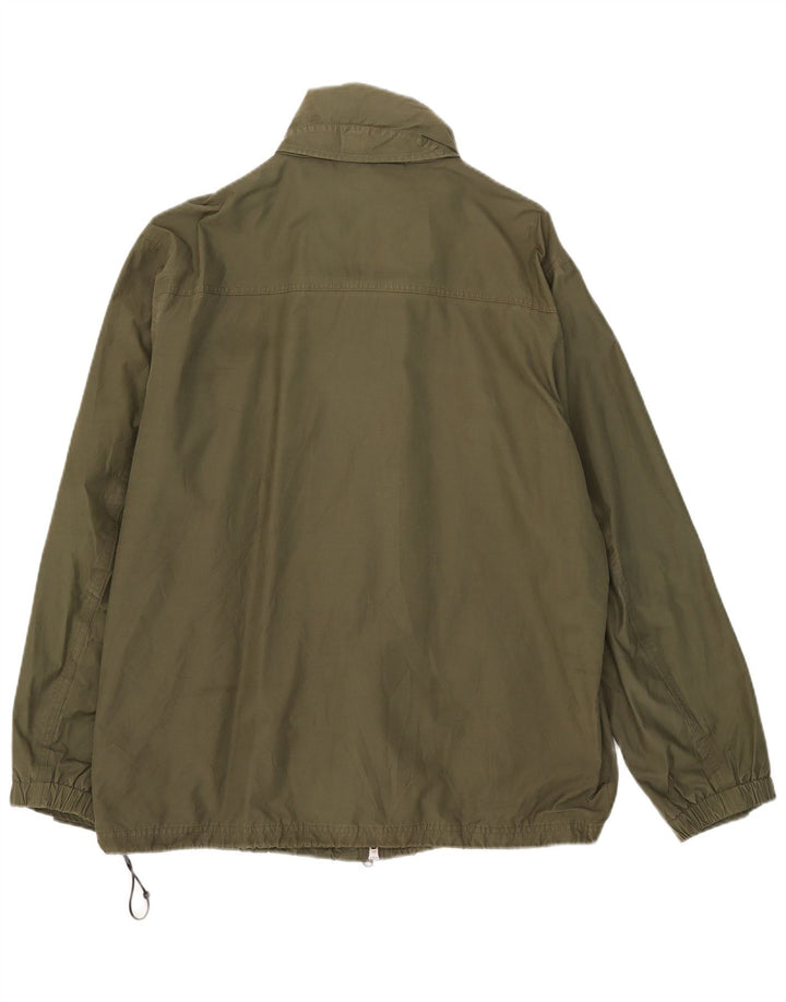 Męska kurtka z kapturem Timberland UK 40, duża bawełna khaki