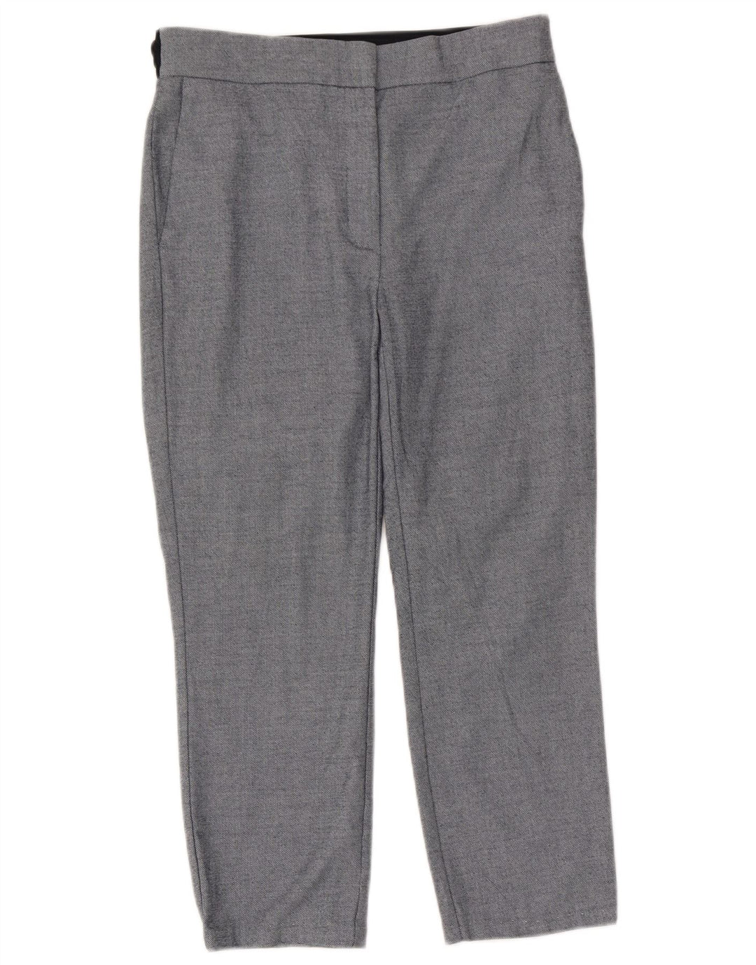 Spodnie damskie Zara Capri duże W30 L23 Niebieski poliester