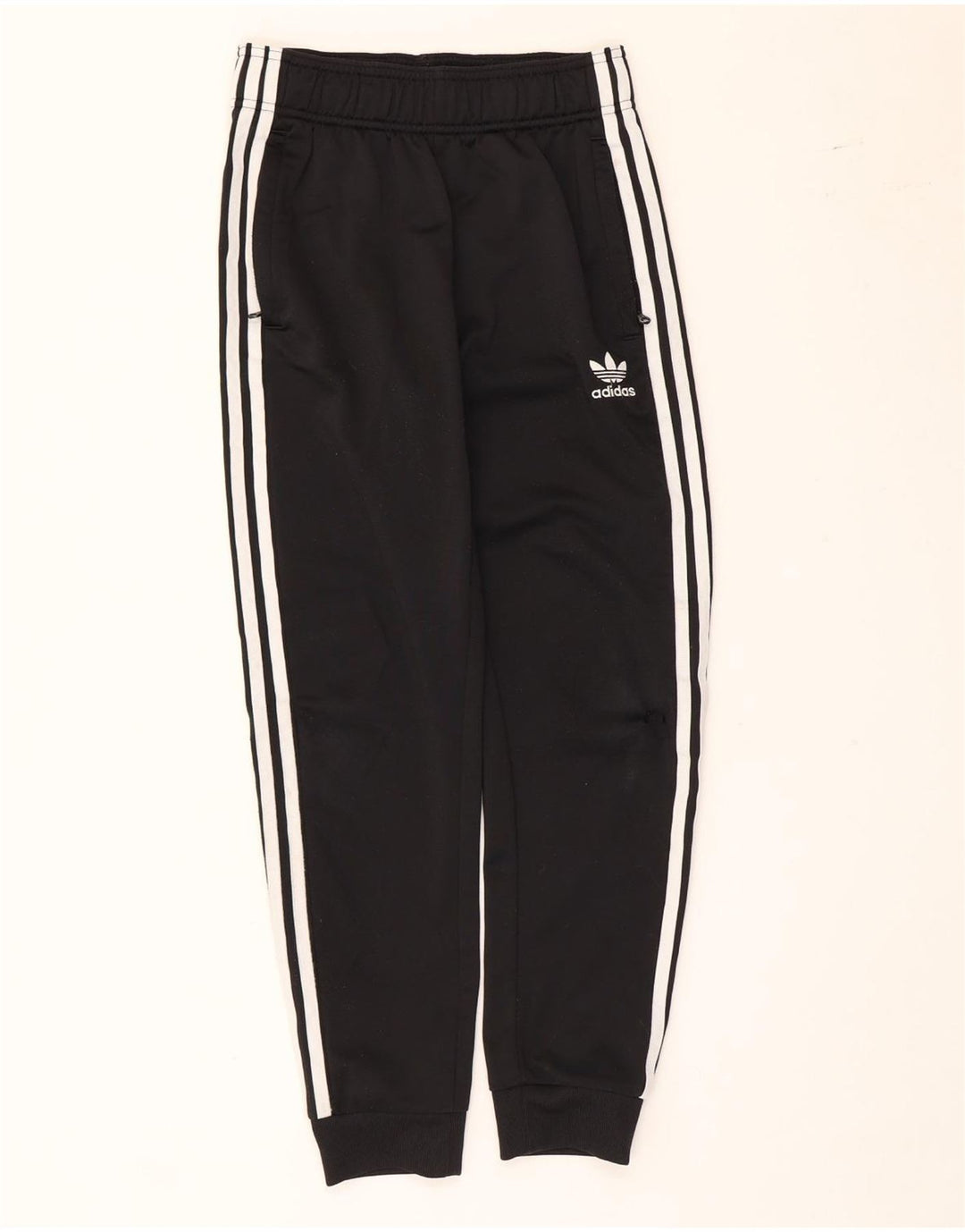 Adidas Chłopięce Spodnie Dresowe Joggery 11-12 Lat Czarny Poliester