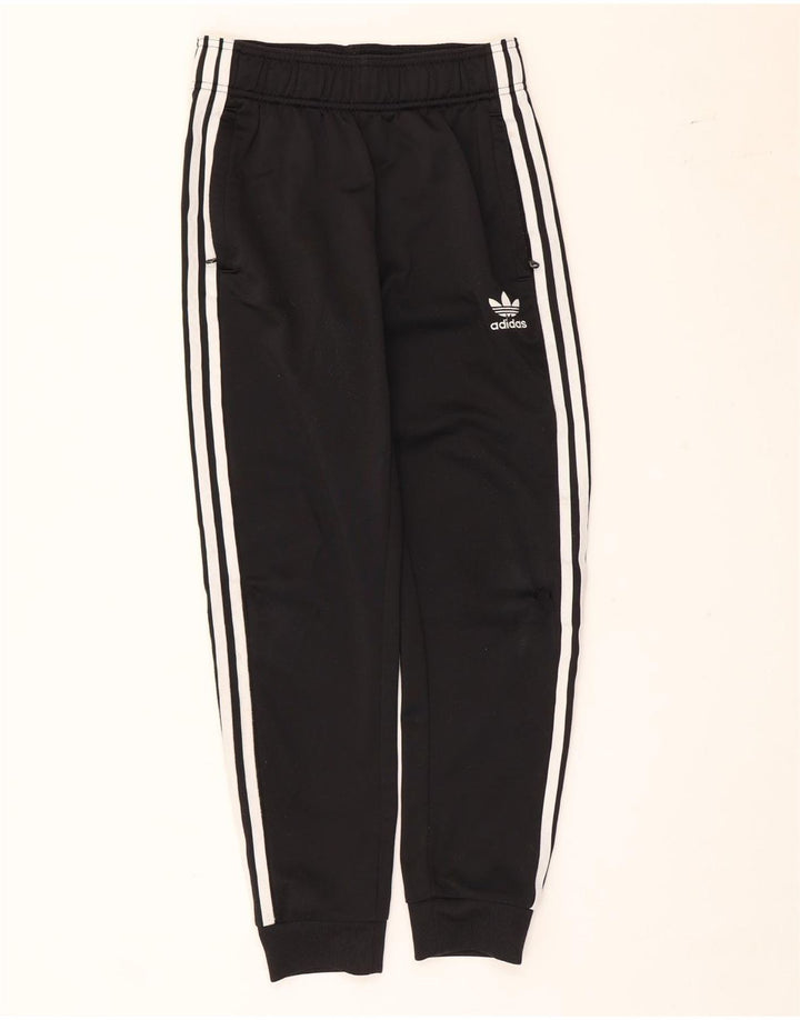 Adidas Chłopięce Spodnie Dresowe Joggery 11-12 Lat Czarny Poliester