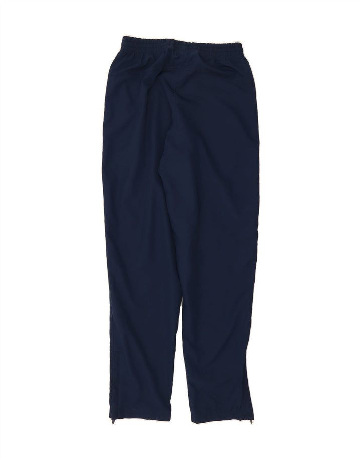 UNDER ARMOUR Mens Heat Gear Tracksuit Trousers Small  Navy Blue Polyester Vintage Under Armour and Second-Hand Under Armour from Messina Hembry 