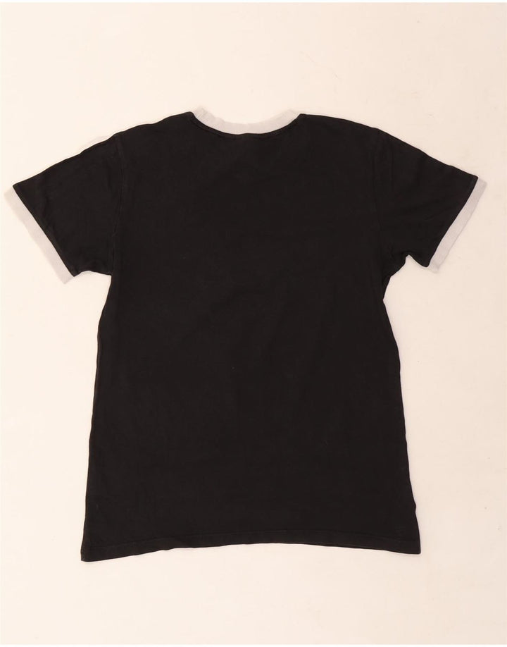 T-shirt damski ADIDAS Top UK 14, średni czarny, bawełniany