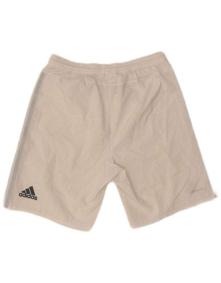 Adidas Chłopięce Spodenki Sportowe Climacool 13-14 Lat Biały Poliester