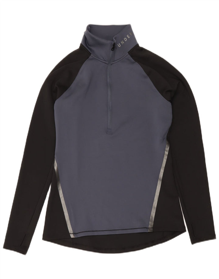 Damski dres Under Armour Graphic Pullover Top UK 12 Średni czarny
