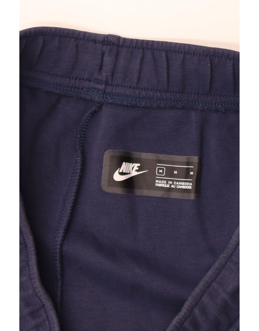 Męskie spodenki sportowe Nike, średnie, granatowe, bawełniane