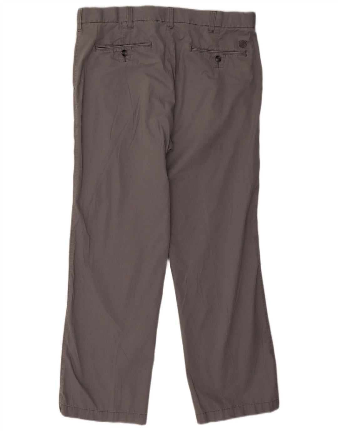 Męskie spodnie chino Marks & Spencer Blue Harbor Straight W36 L29 szare