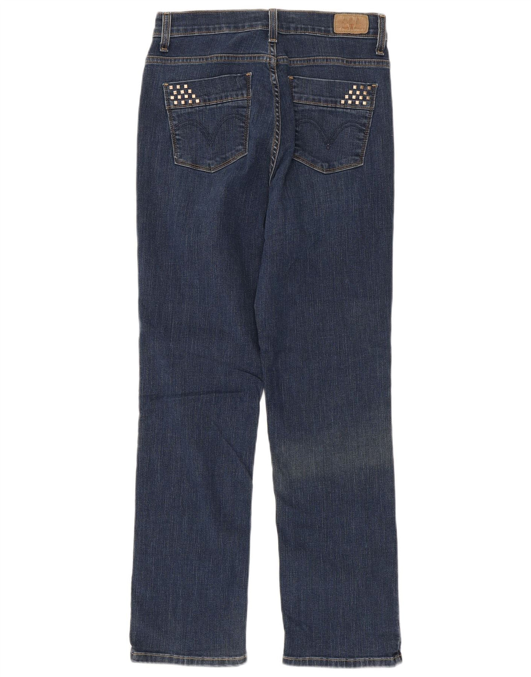 Damskie jeansy Levi's 512 Straight US 10 Large W28 L29 Granatowe