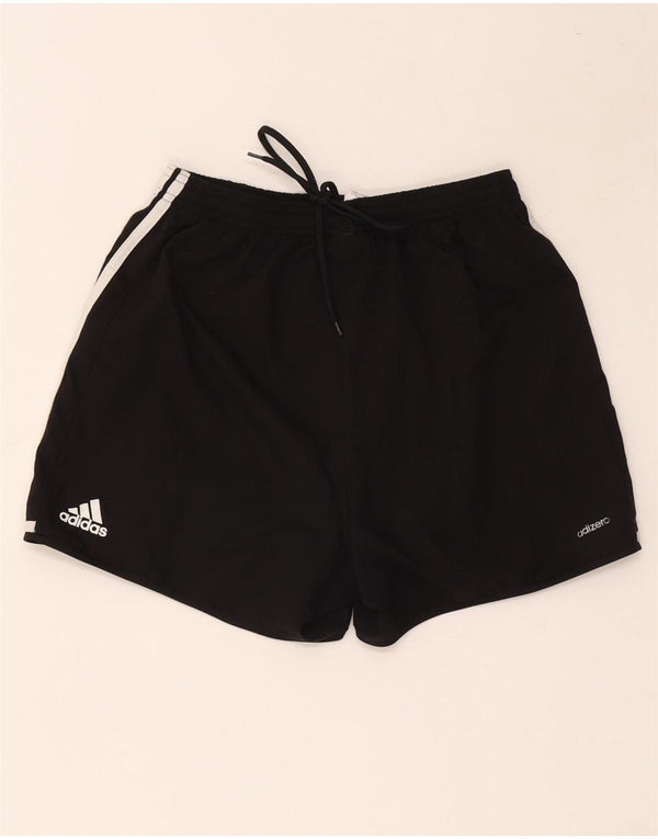 Damskie spodenki sportowe Adidas Climalite UK 8/10, małe, czarne, poliestrowe