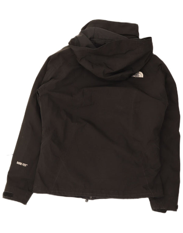 Damska kurtka wiatrówka The North Face z kapturem, oversize UK 10, mała czarna