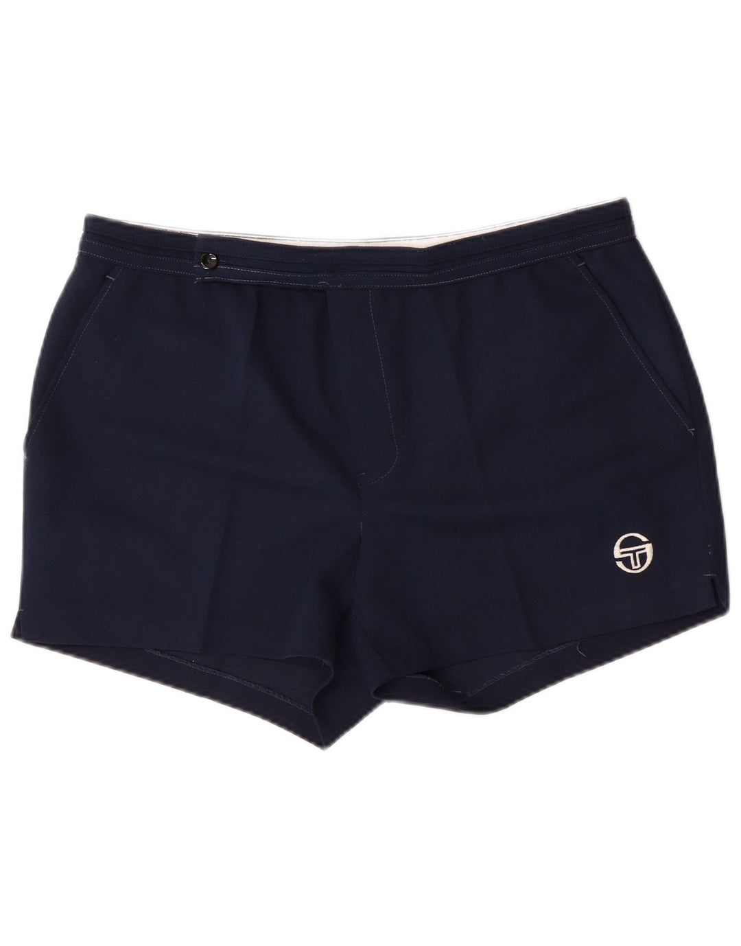 Męskie spodenki Chino Sergio Tacchini W36, duże, granatowe