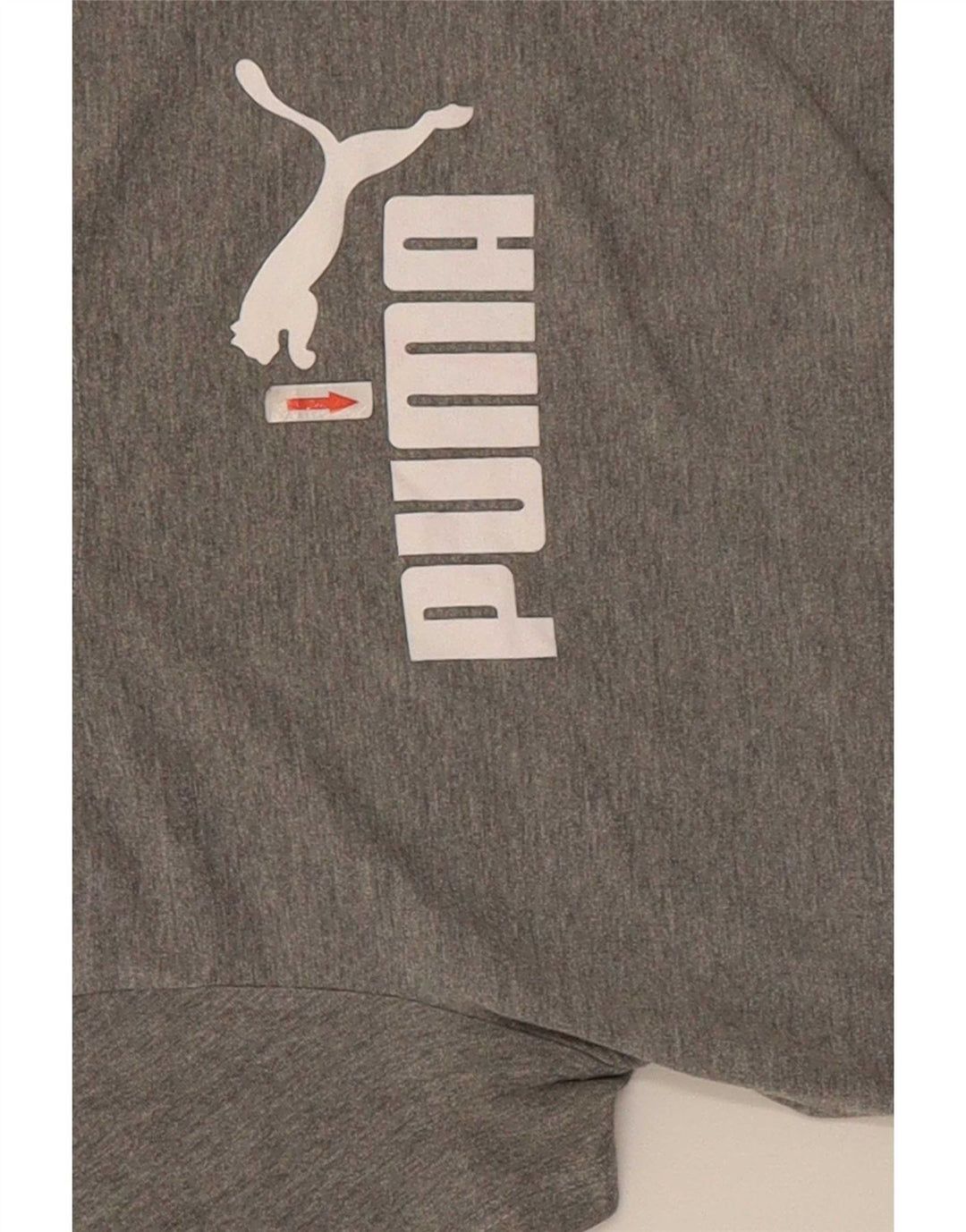 Damska koszulka z grafiką Puma Top UK 12 Medium Grey Flecked