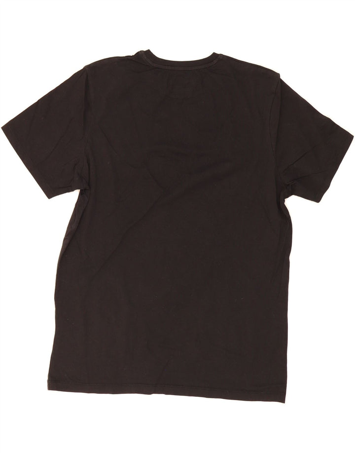 T-shirt męski TIMBERLAND o regularnym kroju, duży, czarny