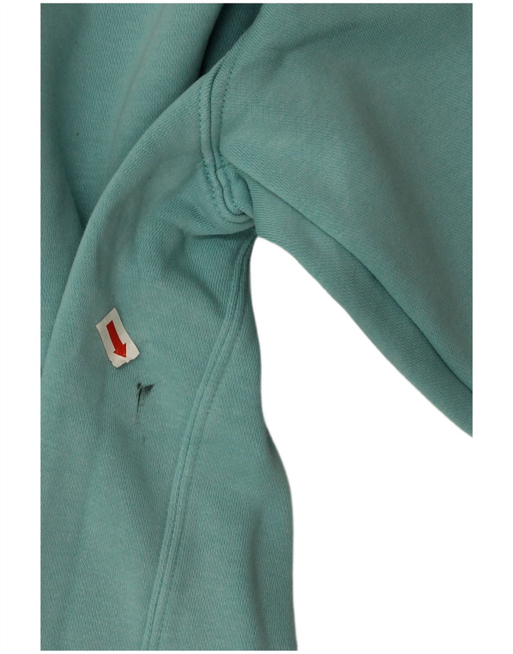 Męska bluza dresowa Nike, mała, turkusowa, bawełniana