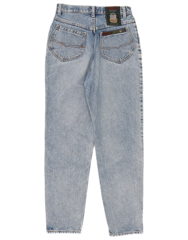 Damskie jeansy z wysokim stanem Fordocks IT 42 Medium W26 L27 Niebieska bawełna