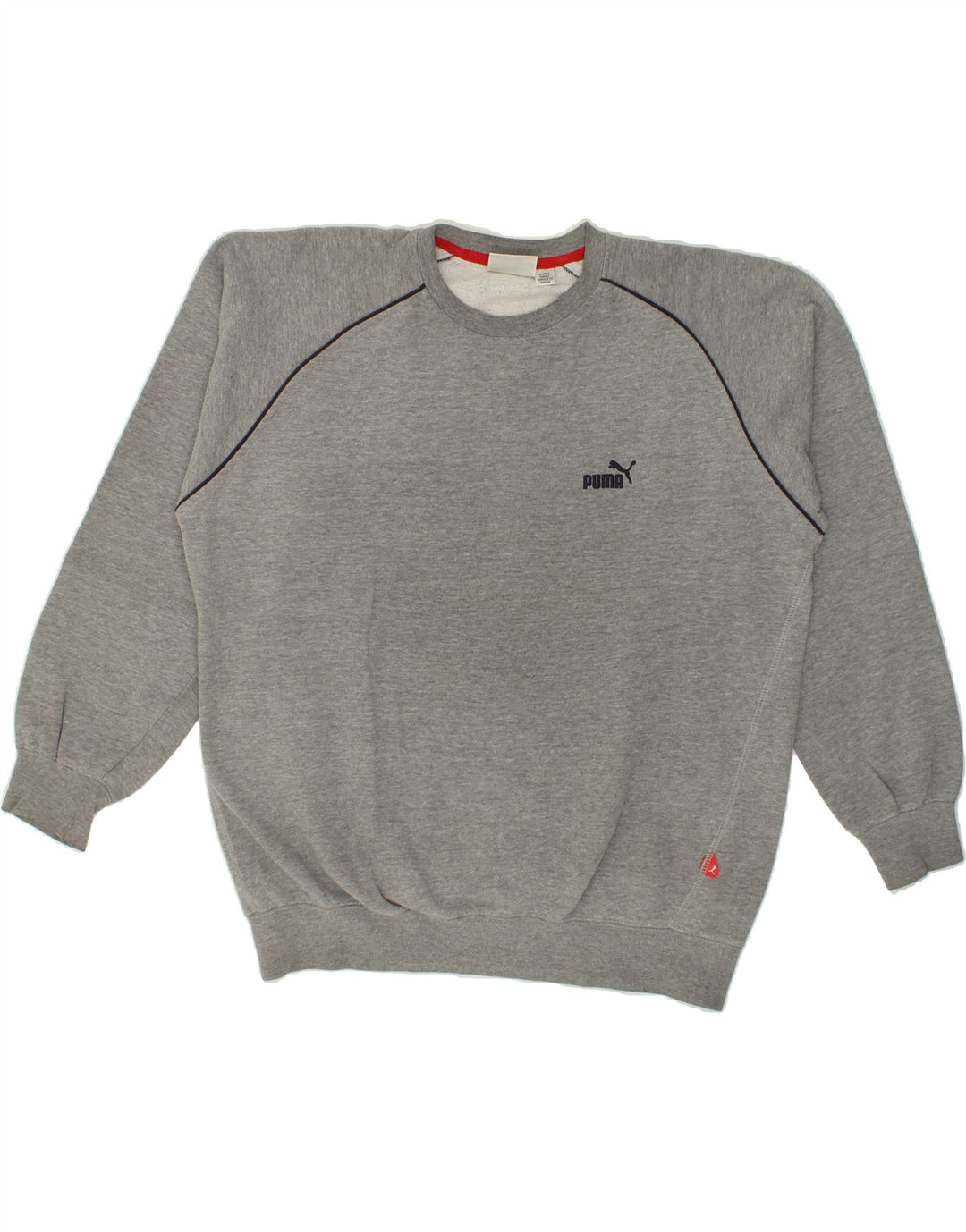 PUMA Mens Sweatshirt Jumper XL Grey Cotton Vintage Puma and Second-Hand Puma from Messina Hembry 