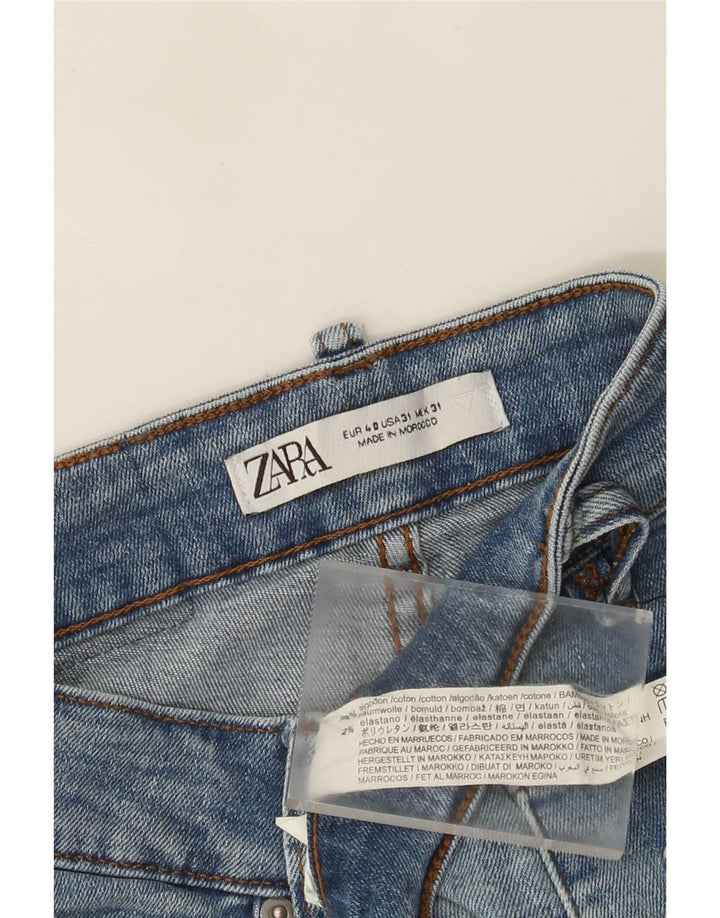 Męskie jeansy slim fit Zara EU 40 Medium W31 L30 Niebieskie bawełniane