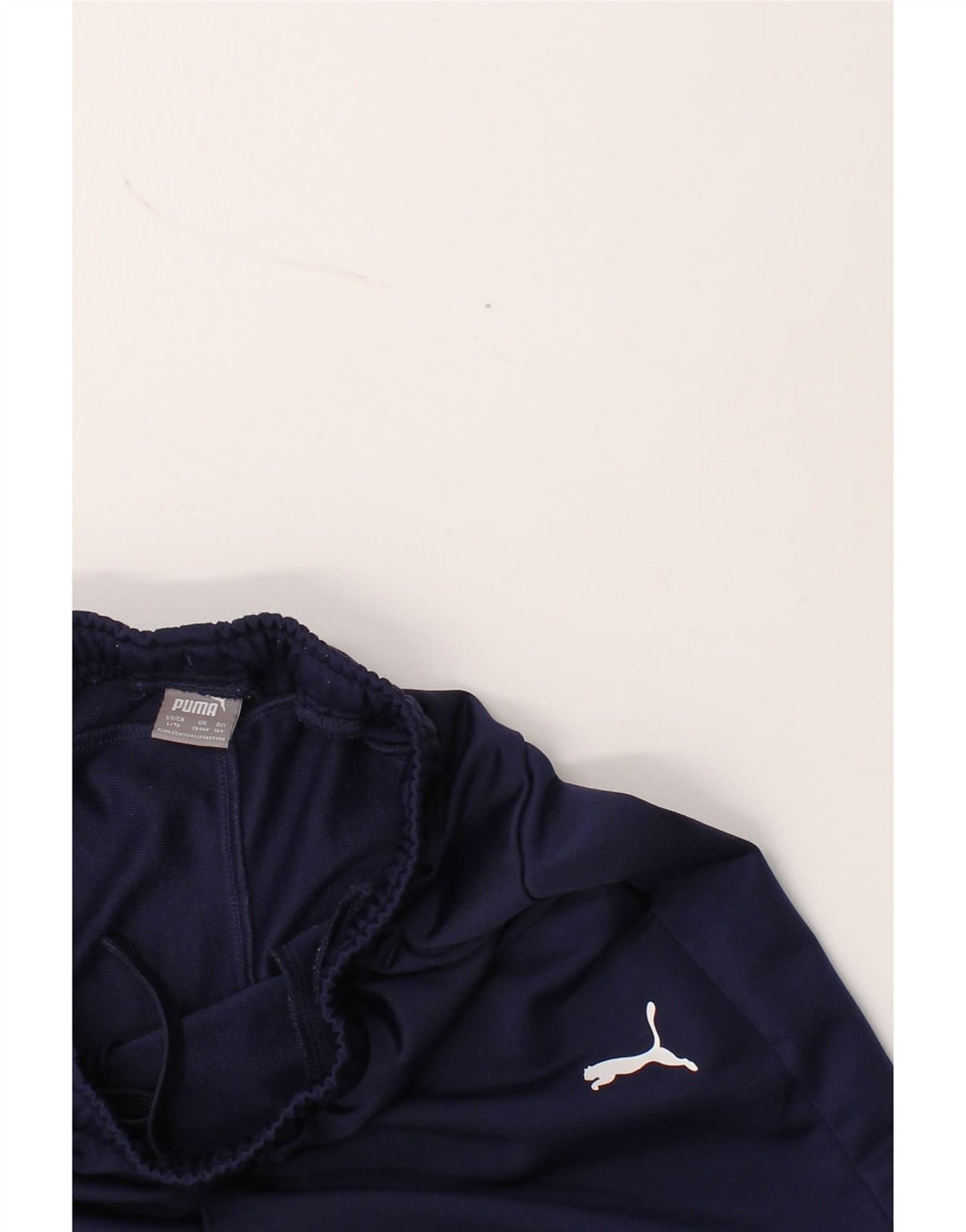 PUMA Boys Tracksuit Trousers 13-14 Years Navy Blue Vintage Puma and Second-Hand Puma from Messina Hembry 