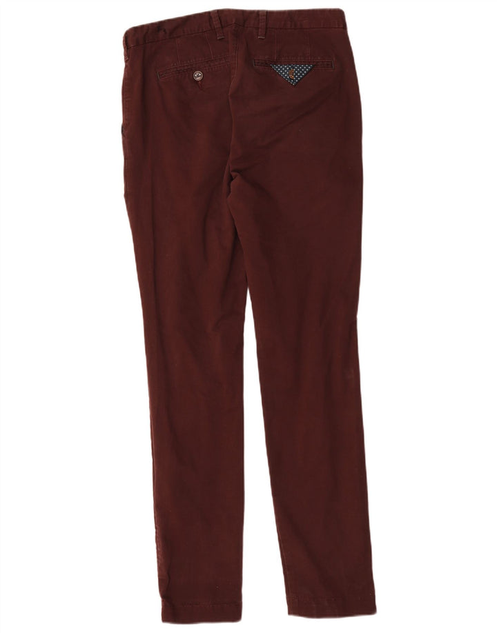 Męskie spodnie garniturowe Ted Baker W30 L31, brązowe, bawełniane