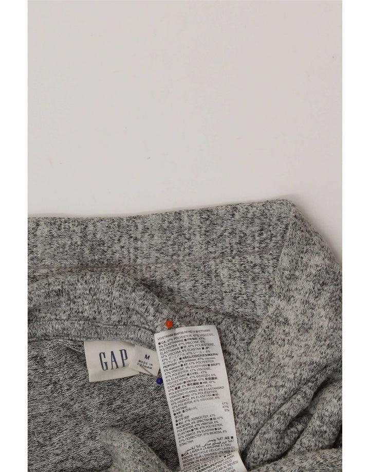 Damski sweter oversize Gap UK 14, średni szary, nakrapiany poliester