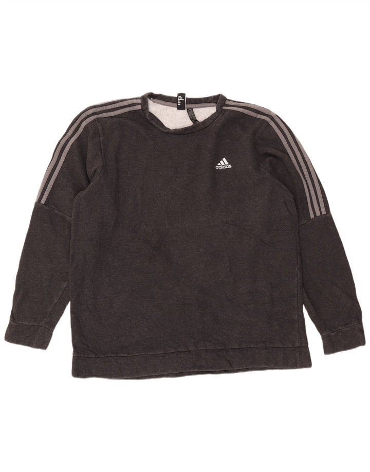 Męska bluza ADIDAS XL, szara, bawełniana
