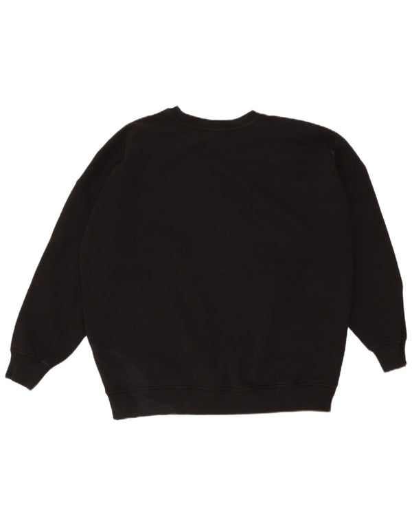 MINT VELVET Womens Graphic Loose Fit Sweatshirt Jumper UK 18 XL Black