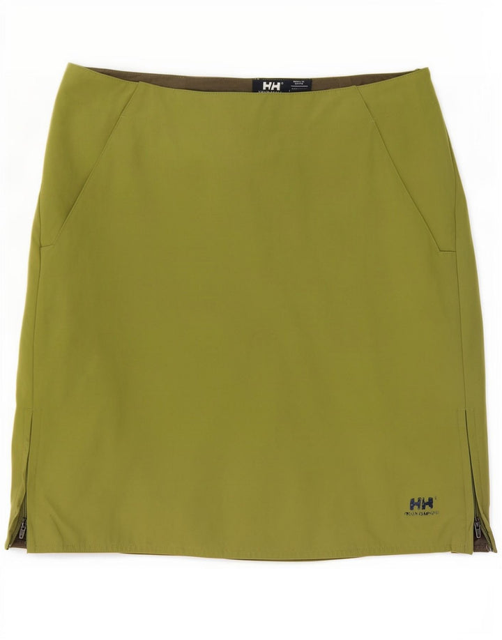 Damska spódniczka mini Helly Hansen, mała W27, zielona, poliestrowa