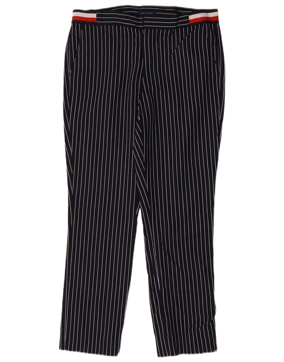 Damskie spodnie Chino Tommy Hilfiger US 8 Medium W32 L27 Granatowe