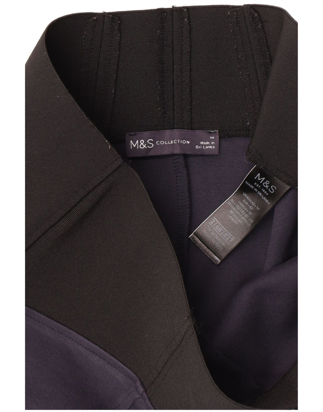 Legginsy damskie Marks & Spencer UK 14 Średni granatowy wiskoza