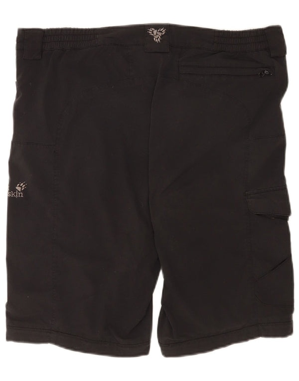 Damskie spodenki cargo Jack Wolfskin UK 12/14 Medium W34 czarne