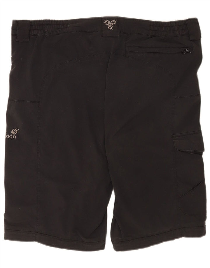 Damskie spodenki cargo Jack Wolfskin UK 12/14 Medium W34 czarne