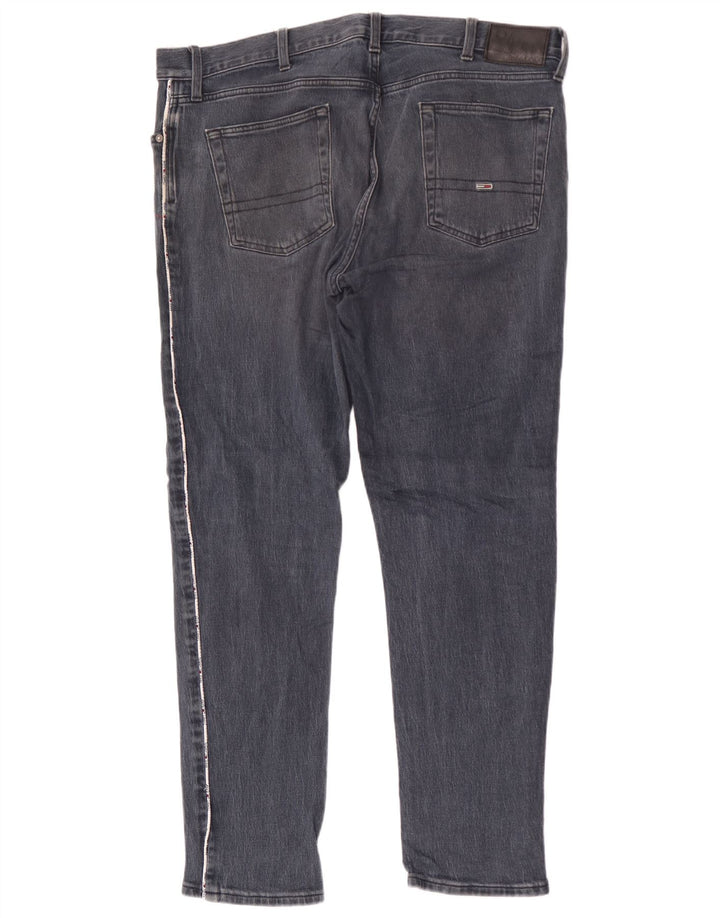 Męskie jeansy slim fit Tommy Hilfiger W38 L32 Niebieskie bawełniane