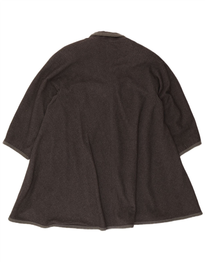 Damski płaszcz oversize Piacenza UK 18 XL szary