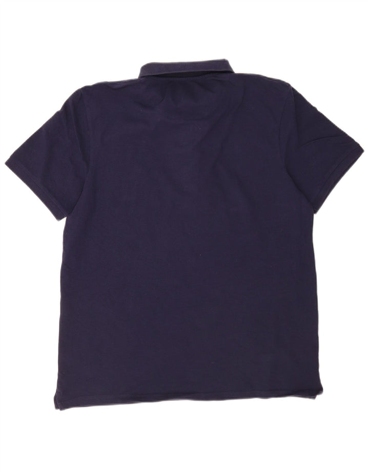 Męska koszulka polo Lyle & Scott XL, granatowa, bawełniana