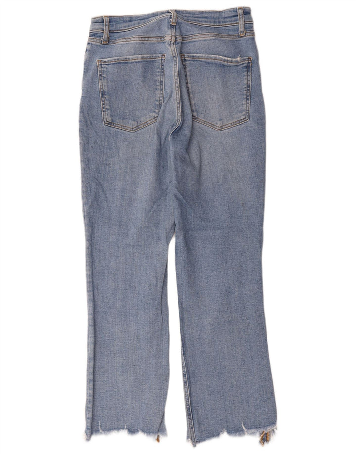 Damskie proste dżinsy Zara EU 40 Medium W30 L26 Niebieskie
