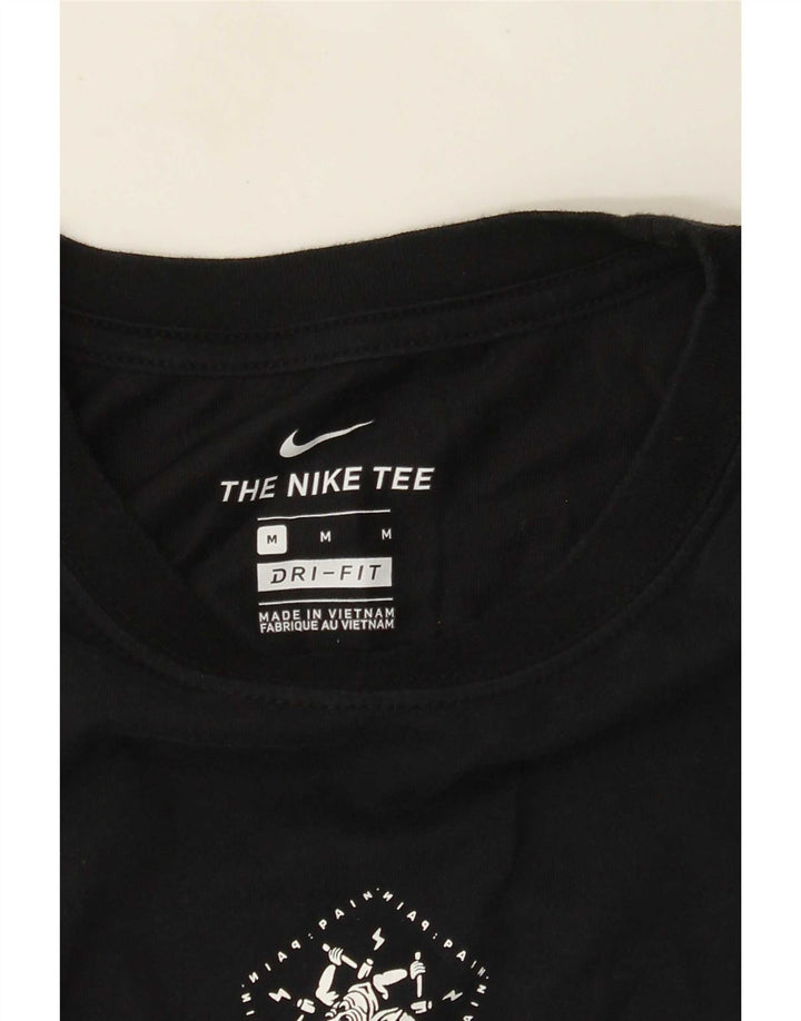 Męska kamizelka z grafiką Nike Dri Fit, średnia czarna