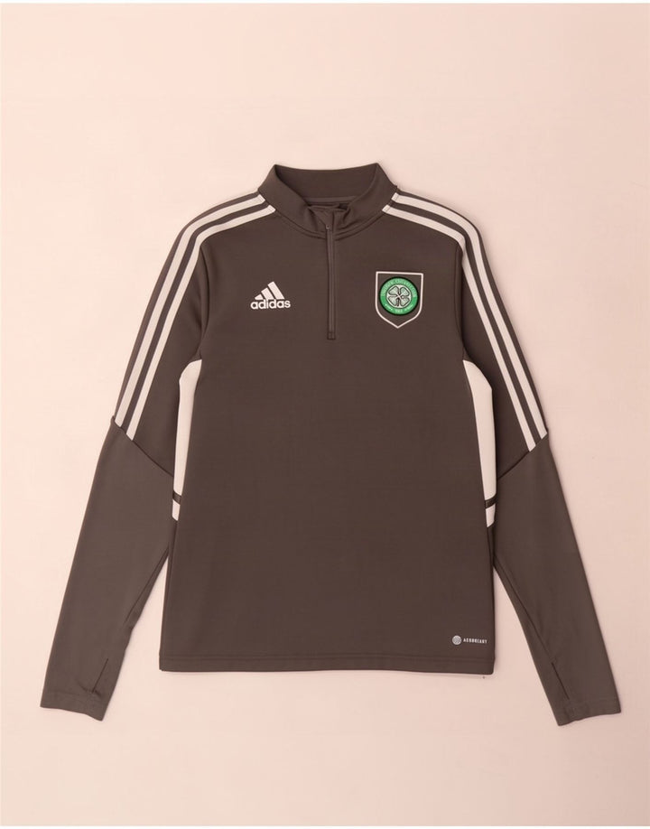 Chłopięcy dres Adidas z grafiką, 13-14 lat, szary
