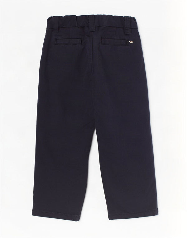 Armani Baby Boys Straight Spodenki Chino 3-6 miesięcy W16 L8 Granatowa bawełna