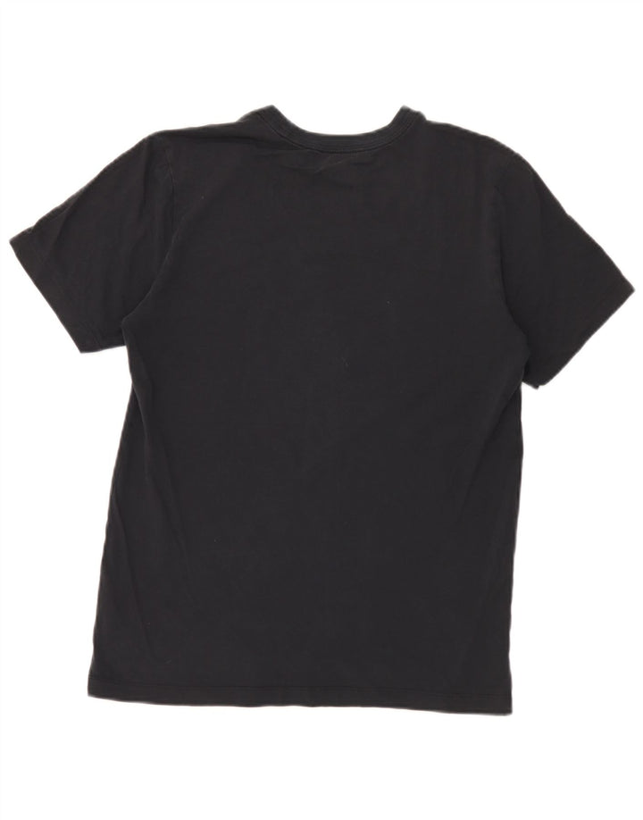 Męski T-shirt z grafiką Jordan, mały, czarny, bawełniany