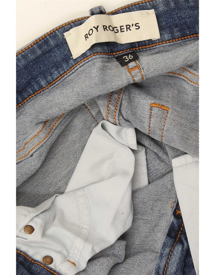 Męskie jeansy slim Roy Rogers W36 L30 Niebieskie