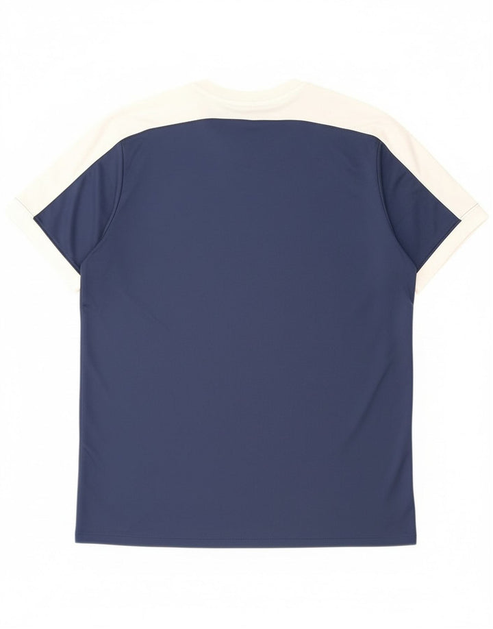 Męski T-shirt Nike Dri Fit Top XL, granatowy, kolorowy poliester