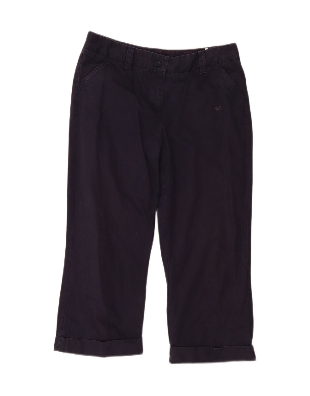 Spodnie damskie Capri Marks & Spencer UK 10 Small W30 L21 Granatowe