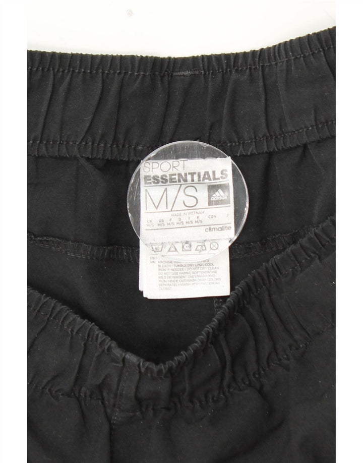 Męskie spodnie dresowe ADIDAS Climalite, średni czarny poliester