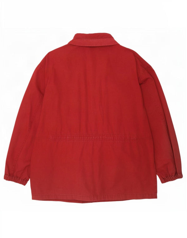Męska kurtka użytkowa Vintage UK 42 XL Burgundowa bawełna
