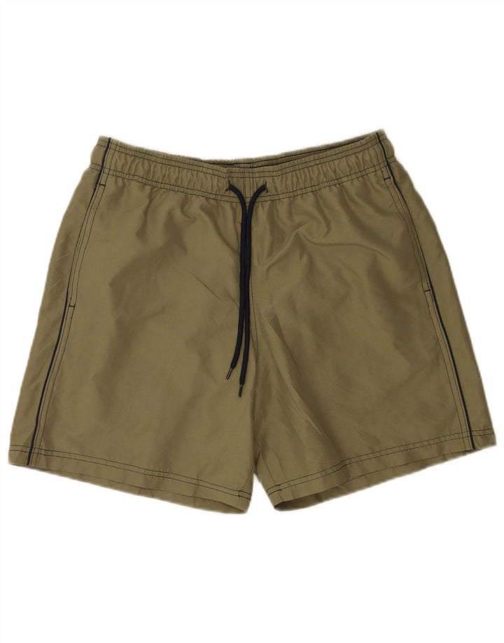 Męskie spodenki kąpielowe Marks & Spencer, średni khaki, poliester