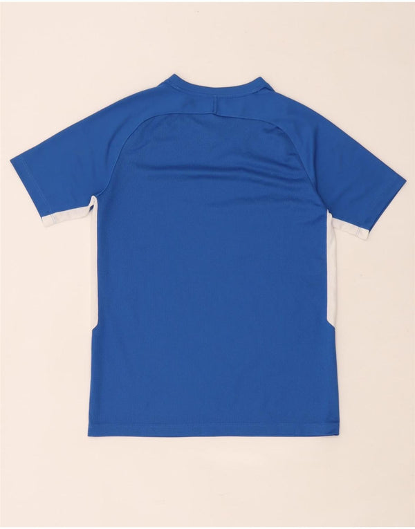 T-shirt chłopięcy Nike Dri Fit 13-14 lat XL, niebieski, blok kolorów