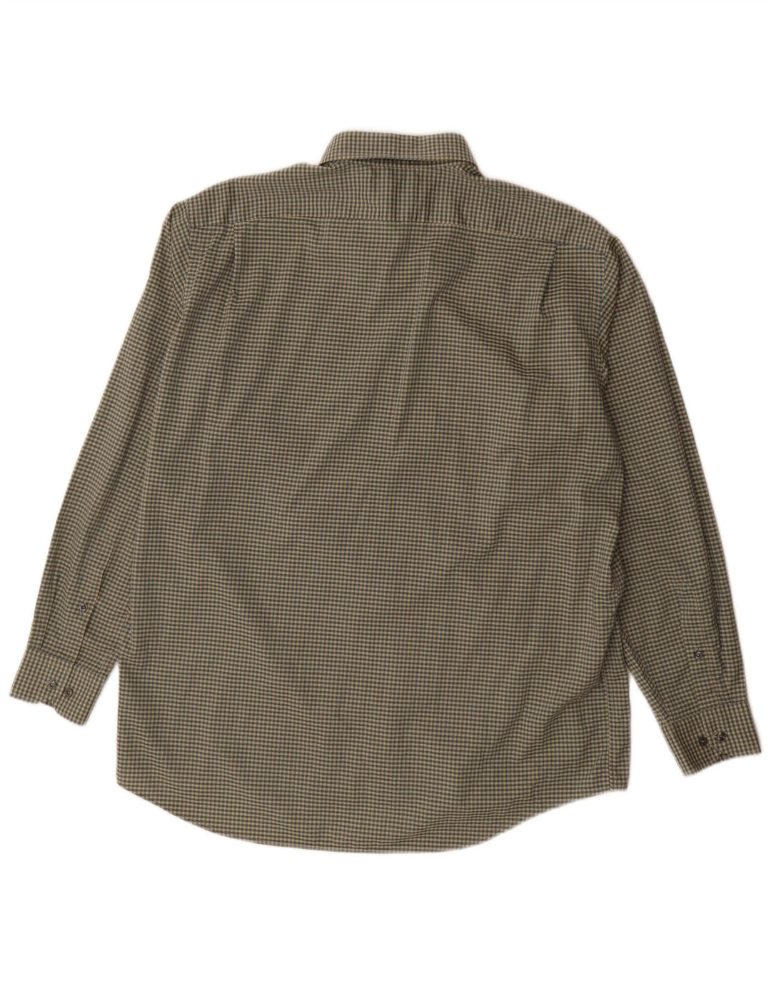 Koszula męska Lacoste rozmiar 42, duża bawełniana kratka khaki